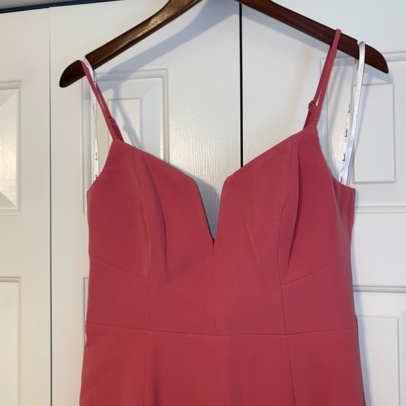 Bardot Kristen Flounce Dress in Melon - NWT - Size 8 - Medium - Picture 7 of 10